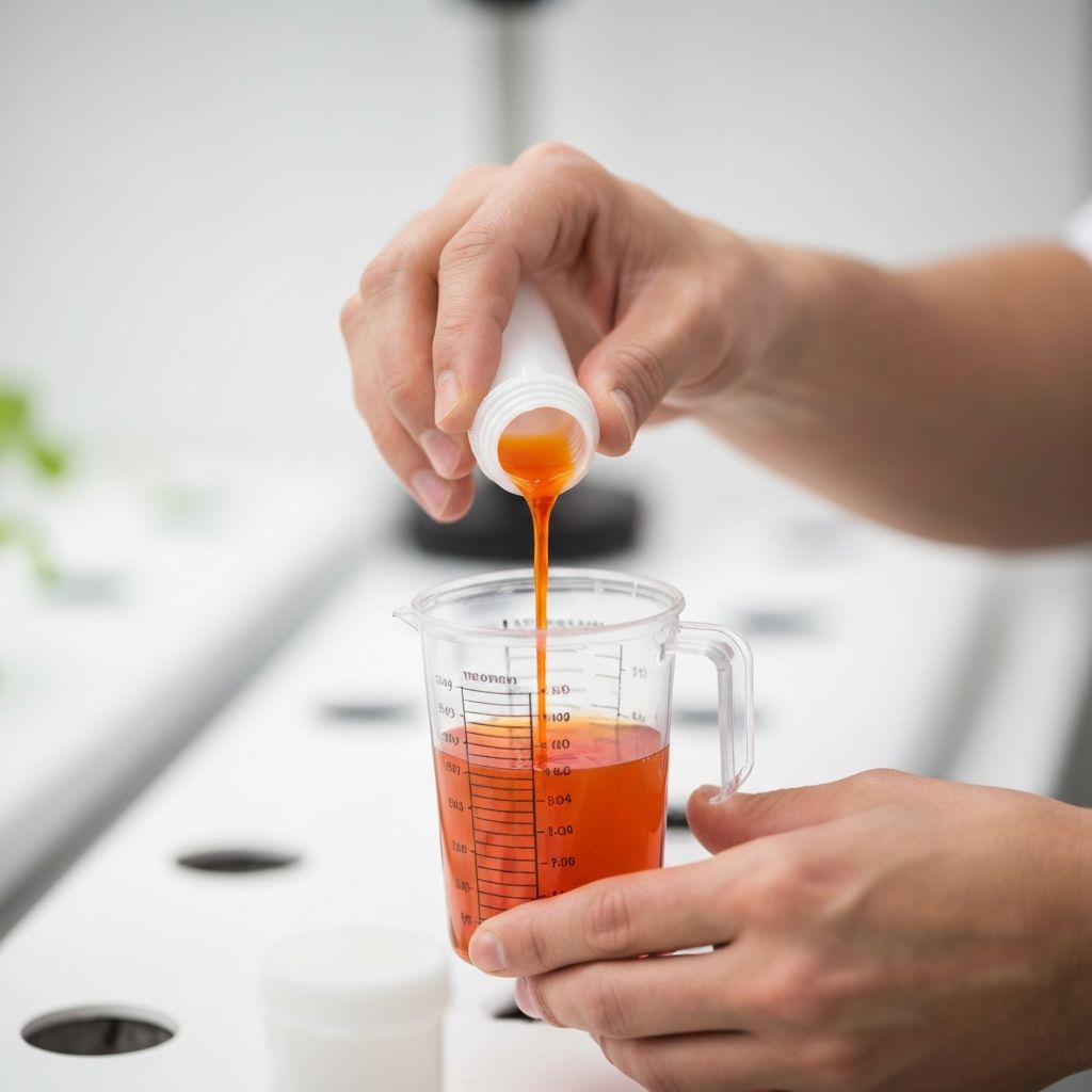 How to Mix and Measure Your Hydroponic Nutrient Solution